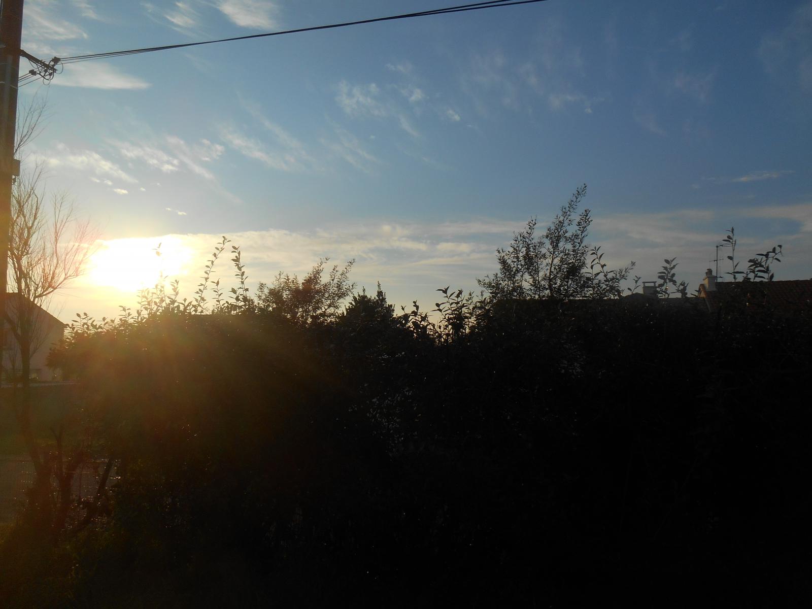 Le soleil � l\'extr�me gauche ( Les Moutiers en Retz )