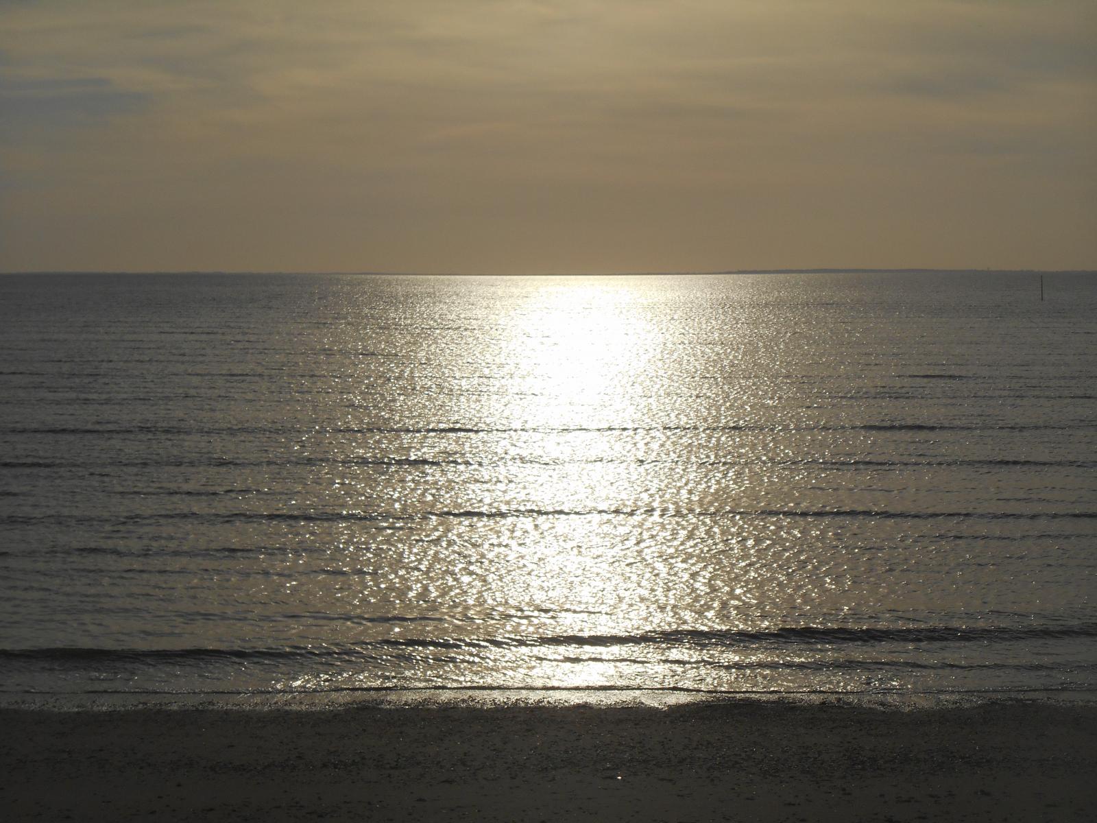La mer dore en terrasses ( Les Moutiers en Retz )