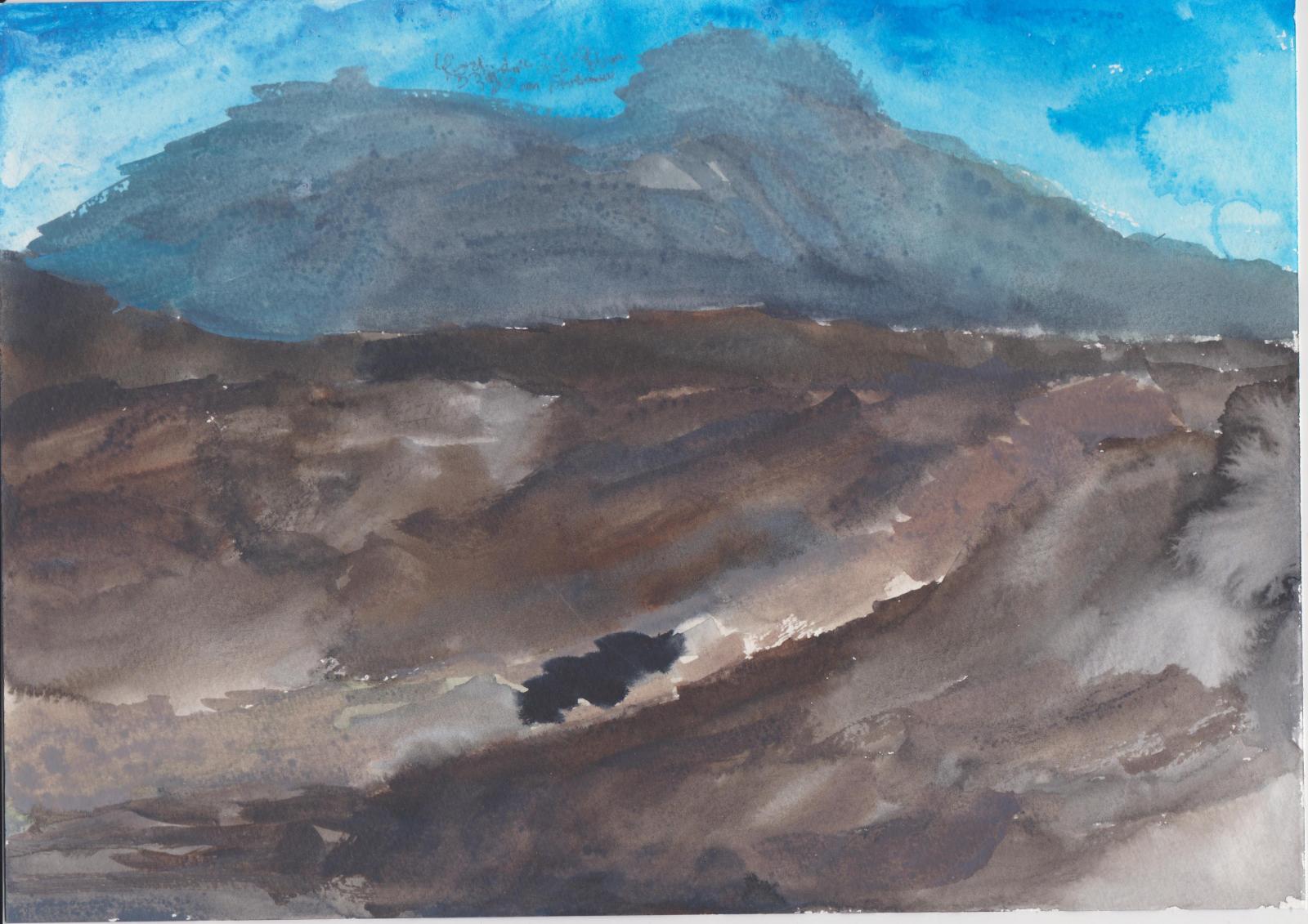L\'Etna avec Contador et Rujano