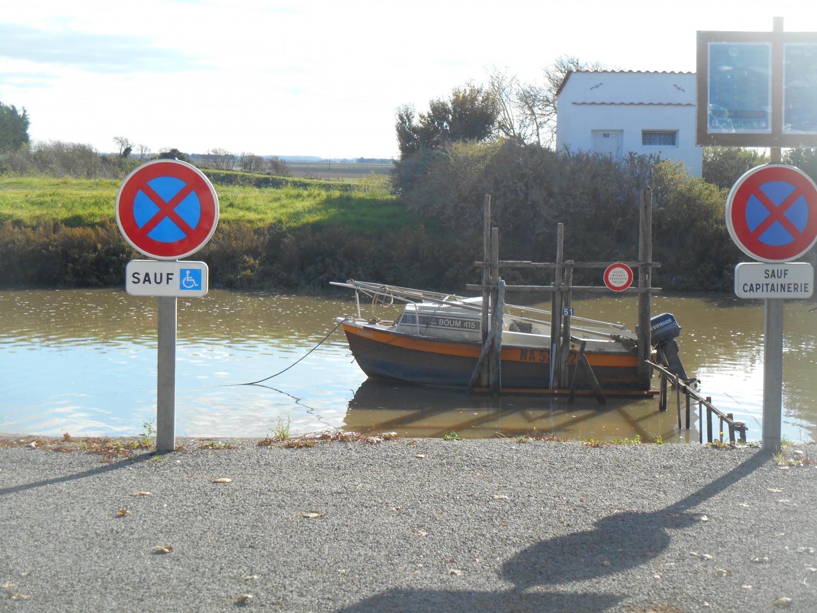 L\'eau bleue et brune ( Les Moutiers en Retz )